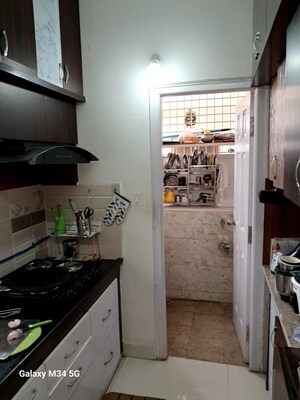 Kitchen in 3 BHK Apartment at Akshita Heights Three, A S Rao Nagar – for Sale