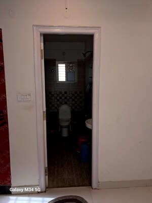 Bathroom in 3 BHK Apartment at Akshita Heights Three, A S Rao Nagar – for Sale