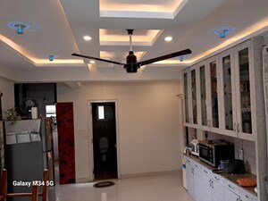 Dining area in 3 BHK Apartment at Akshita Heights Three, A S Rao Nagar – for Sale