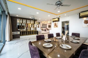 Dining area in 5 BHK Apartment at Oberoi Realty Esquire, Goregaon East – for Sale