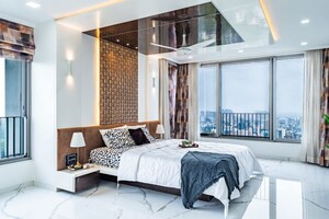 Bedroom in 5 BHK Apartment at Oberoi Realty Esquire, Goregaon East – for Sale