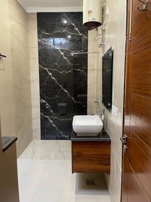 Bathroom in 3 BHK Apartment at Ambika Florence Park, North Mullanpur – for Rent