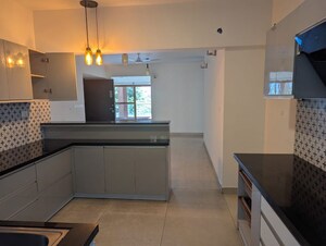 Kitchen in 3.5 BHK Apartment at PCOC Lanai, Koramangala – for Rent