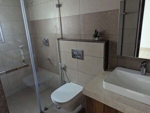 Bathroom in 3.5 BHK Apartment at PCOC Lanai, Koramangala – for Rent