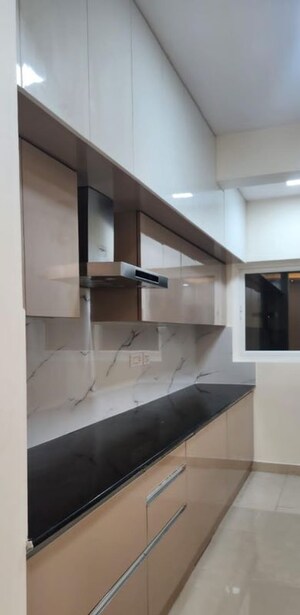 Kitchen in 3 BHK Apartment at Mantri Webcity, Hennur Road – for Rent