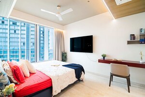 Bedroom in 4 BHK Apartment at Oberoi Realty Esquire, Goregaon East – for Sale