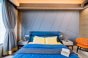 Bedroom in 4 BHK Apartment at Oberoi Realty Esquire, Goregaon East – for Sale