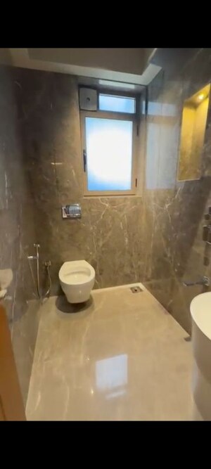 Bathroom in 3 BHK Apartment at Juhu – for Rent