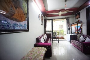Living Room in 2 BHK Apartment at Motera – for Sale