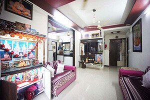 Living Room in 2 BHK Apartment at Motera – for Sale