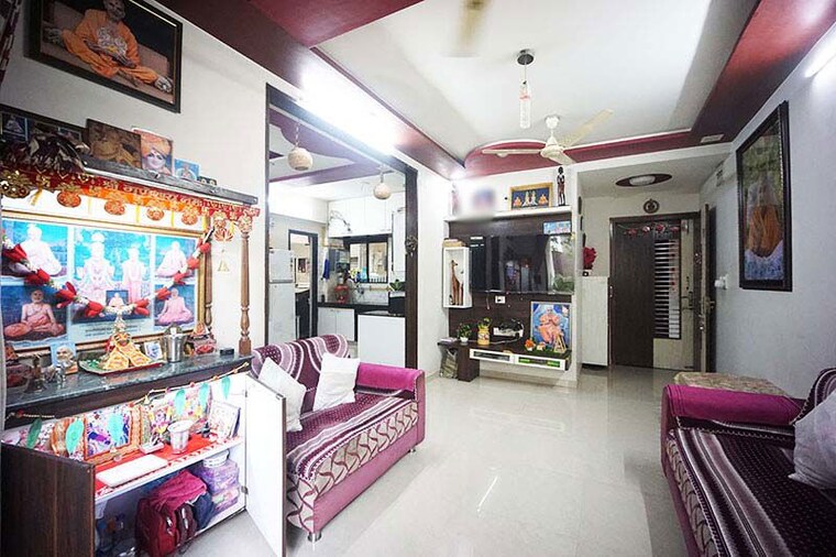 Living Room, motera 2 Bedroom 147 Sq.Yd. Apartment In Motera Ahmedabad 10606381