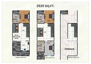 Floor Plan in 3.5 BHK Villa at Vaidpura – for Sale