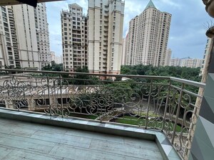 Balcony in 3.5 BHK Apartment at Rodas Enclave Evergreen, Patlipada – for Rent