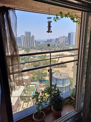 Balcony in 2 BHK Apartment at Siddhi Highland Park, Kolshet Road – for Sale