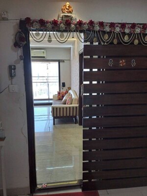 Staircase in 2 BHK Apartment at Siddhi Highland Park, Kolshet Road – for Sale