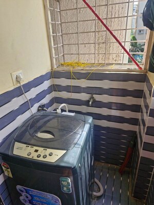 Staircase in 2 BHK Apartment at Golden Tulip Kondapur, Kondapur – for Rent