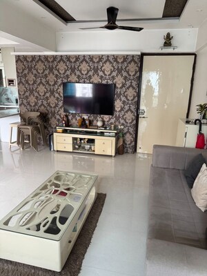 Living Room in 2 BHK Apartment at Chandak Paloma, Goregaon East – for Sale