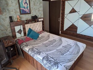 Bedroom in 2 BHK Apartment at Siddhi Highland Park, Kolshet Road – for Rent