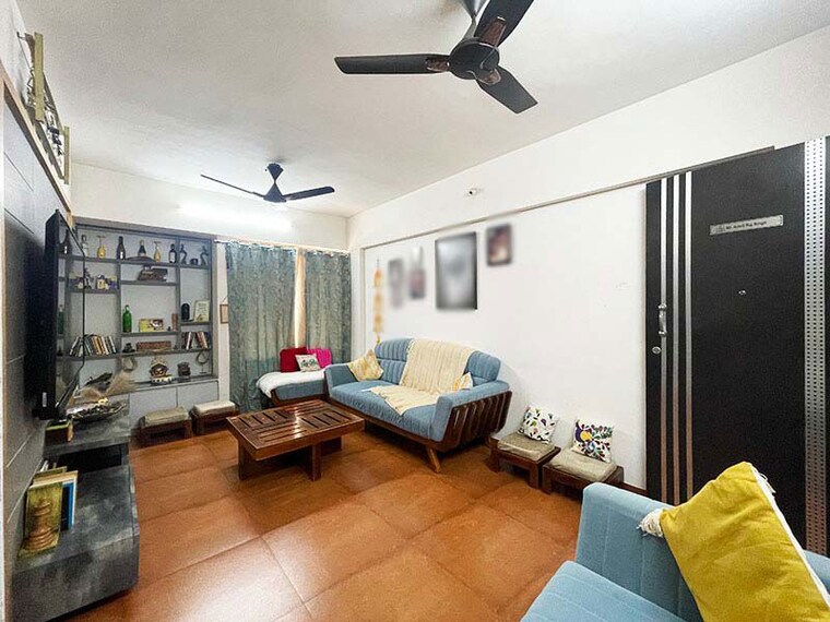 Living Room, wagholi 3 Bedroom 1266 Sq.Ft. Apartment In Wagholi Pune 10606431