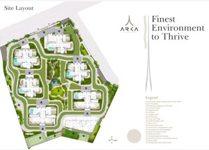 Master Plan in 3 BHK Apartment at Team4 Arka, Khajaguda – for Sale
