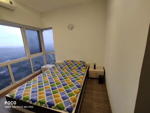Bedroom in 2 BHK Apartment at Omkar Ananta, Goregaon East – for Rent