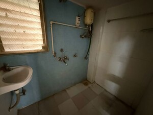 Bathroom in 1 BHK Apartment at Cosmos Park, Ghodbunder Road – for Rent