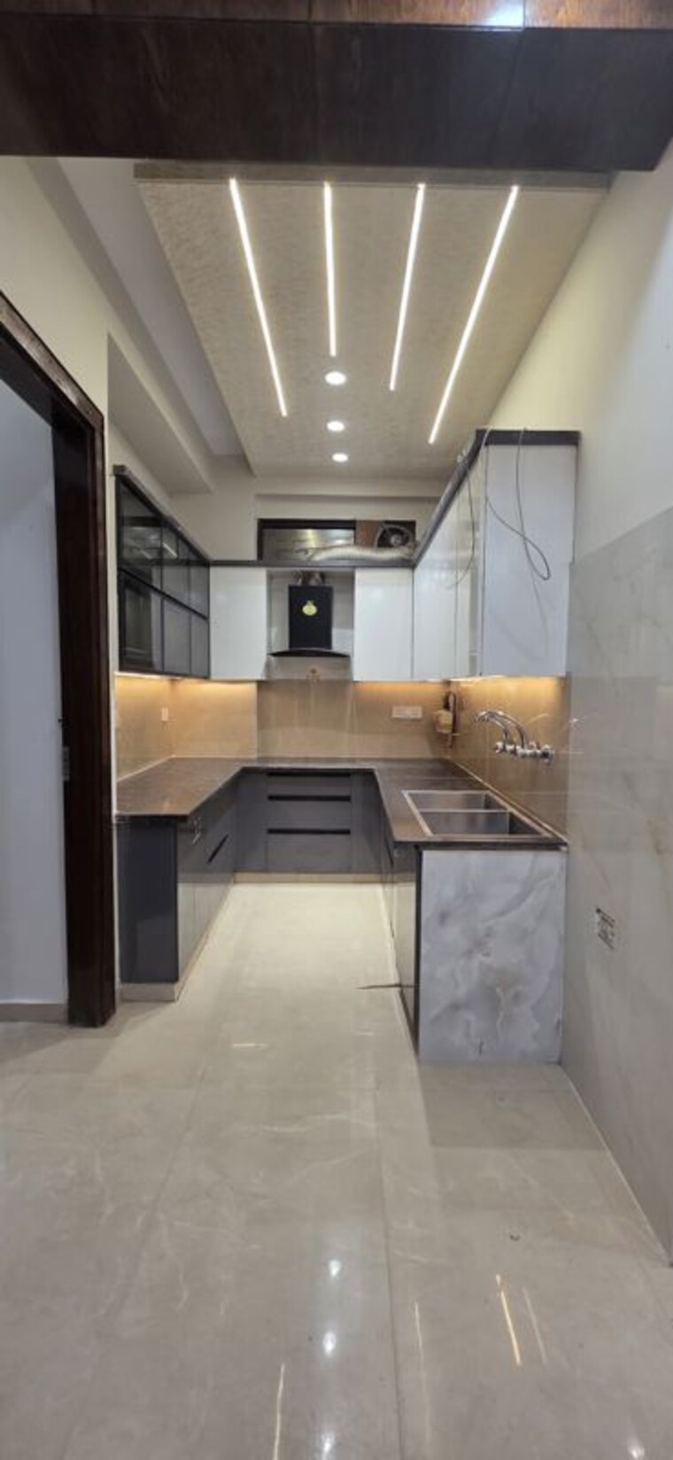 Kitchen, vasundhara 2 Bedroom 850 Sq.Ft. Builder Floor In Vasundhara Ghaziabad 10606487