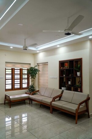 Living Room in 3 BHK Villa at Ottapalam – for Sale