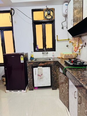 Kitchen in 1 BHK Builder Floor at Saket – for Rent