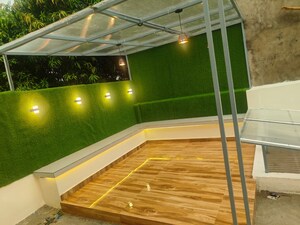 Staircase in 3 BHK Villa at Arsha Madhav Greens, Gomti Nagar – for Sale