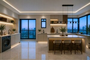Kitchen in 4 BHK Apartment at KL Astoria, Bandra West – for Sale