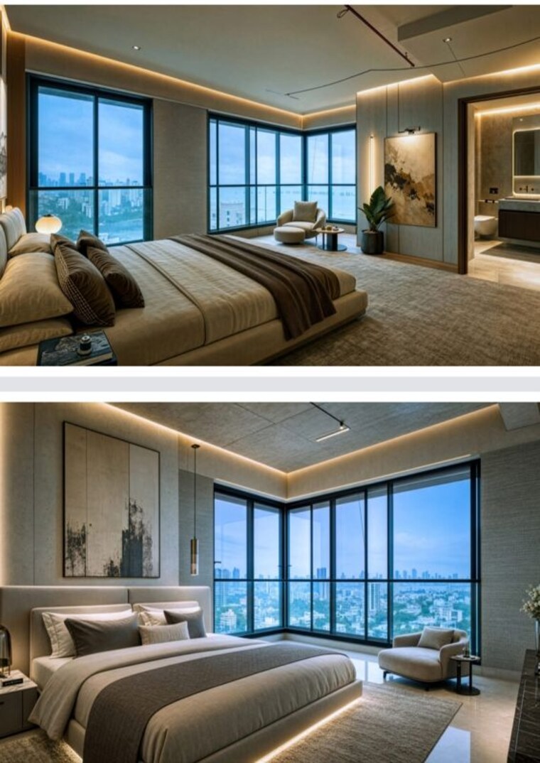 Bedroom, kl-astoria 4 Bedroom 3420 Sq.Ft. Apartment In Bandra West Mumbai 10606511