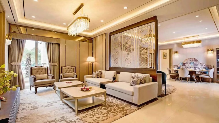 Living Room, gmada aerocity 3 Bedroom 2650 Sq.Ft. Apartment In Gmada Aerocity Zirakpur 10606508