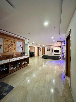 Living Room in 4 BHK Apartment at Lanco Hills Apartments, Manikonda – for Sale