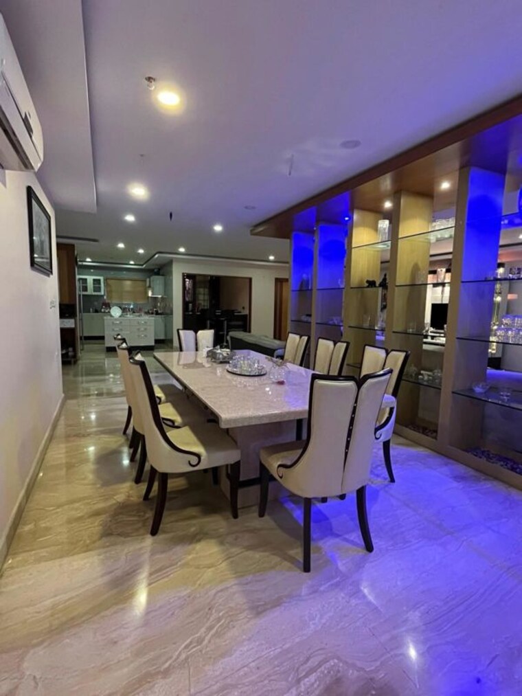 Dining area, lanco-hills-apartments 4 Bedroom 3900 Sq.Ft. Apartment In Manikonda Hyderabad 10605722