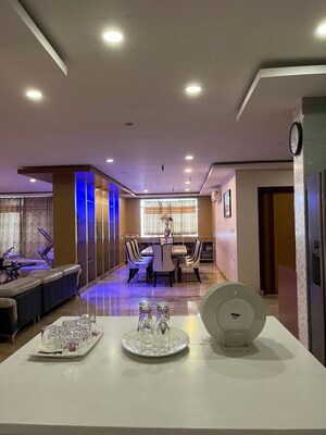 Dining area in 4 BHK Apartment at Lanco Hills Apartments, Manikonda – for Sale
