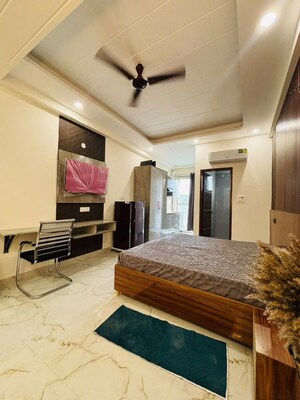 Living Room in Studio Builder Floor at Sector 40 – for Rent