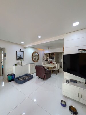 Living Room in 3 BHK Apartment at Indra Darshan Apartment, Andheri West – for Sale
