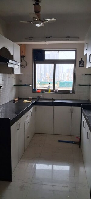 Kitchen in 4 BHK Apartment at Lokhandwala Harmony, Worli – for Rent