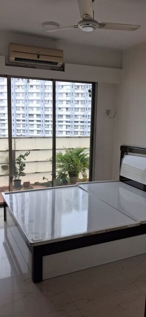 Balcony in 4 BHK Apartment at Lokhandwala Harmony, Worli – for Rent
