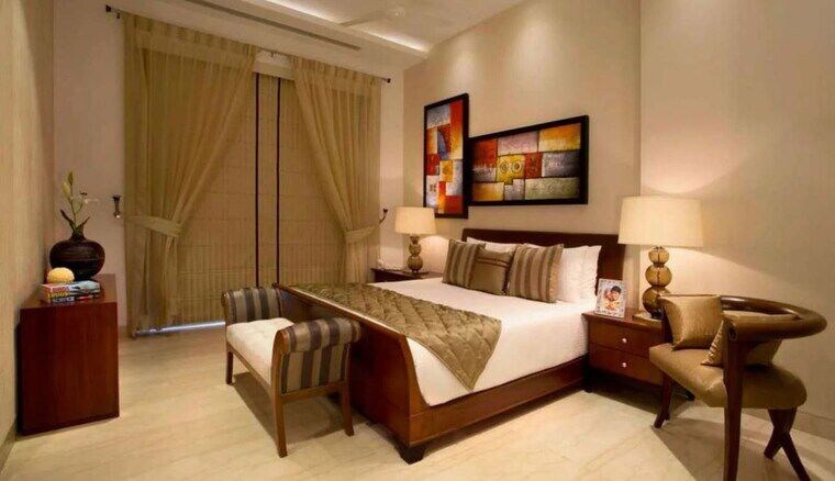 Bedroom, ambience-creacions 3 Bedroom 2781 Sq.Ft. Apartment In Sector 22 Gurgaon 10495518
