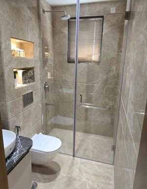 Bathroom in 4 BHK Builder Floor at Zak Ivory Arches, Sector 88b – for Sale