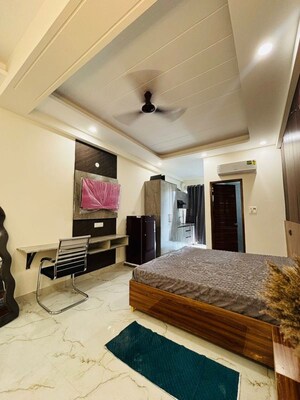 Living Room in Studio Builder Floor at Sector 47 – for Rent