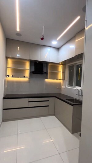 Kitchen in 3 BHK Apartment at Aparna Zenon, Puppalaguda – for Rent
