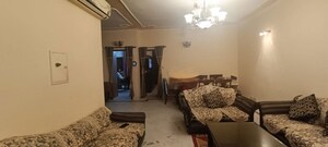 Living Room in 4 BHK Apartment at Aditya Palm Court, Vip Road – for Rent