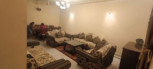 Living Room in 4 BHK Apartment at Aditya Palm Court, Vip Road – for Rent