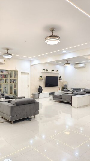 Living Room in 4 BHK Apartment at NCC Urban Gardenia, Gachibowli – for Sale