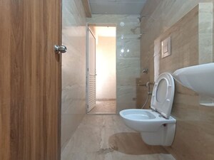 Bathroom in 2 BHK Apartment at Siddhi Highland Springs, Dhokali – for Rent