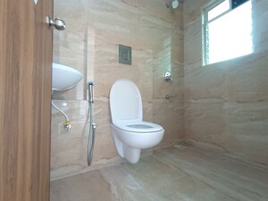 Bathroom in 2 BHK Apartment at Siddhi Highland Springs, Dhokali – for Rent