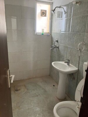 Bathroom in 3 BHK Apartment at Nirala World Estate I, Tech Zone 4 Greater Noida – for Rent